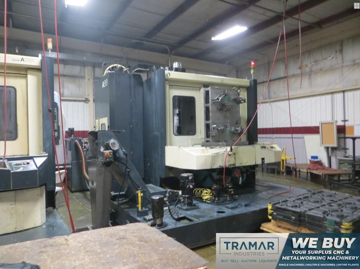 Makino A-99 CNC Horizontal Machining Center, Fanuc Pro 3 Control, 31.5