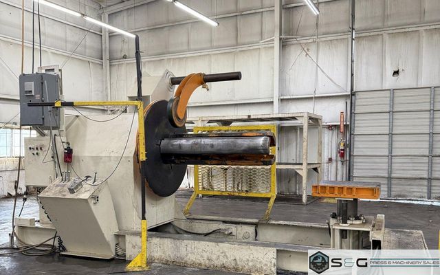 30,000 lbs. x 60" Wide American Steel Line Motorized Coil Reel Model# 3000