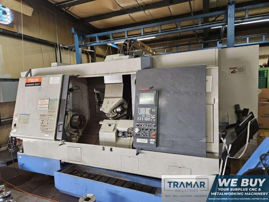 Mazak Integrex 300Y Used CNC Lathe For Sale - 2001