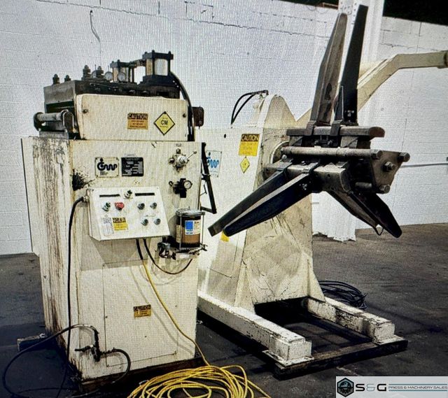 15,000 lbs. x 24" CWP Coil Reel and CWP Powered Straightener