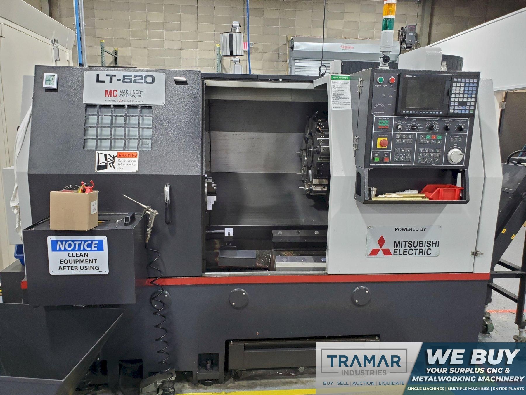 2015 Mitsubishi LT-520 CNC Lathe For Sale