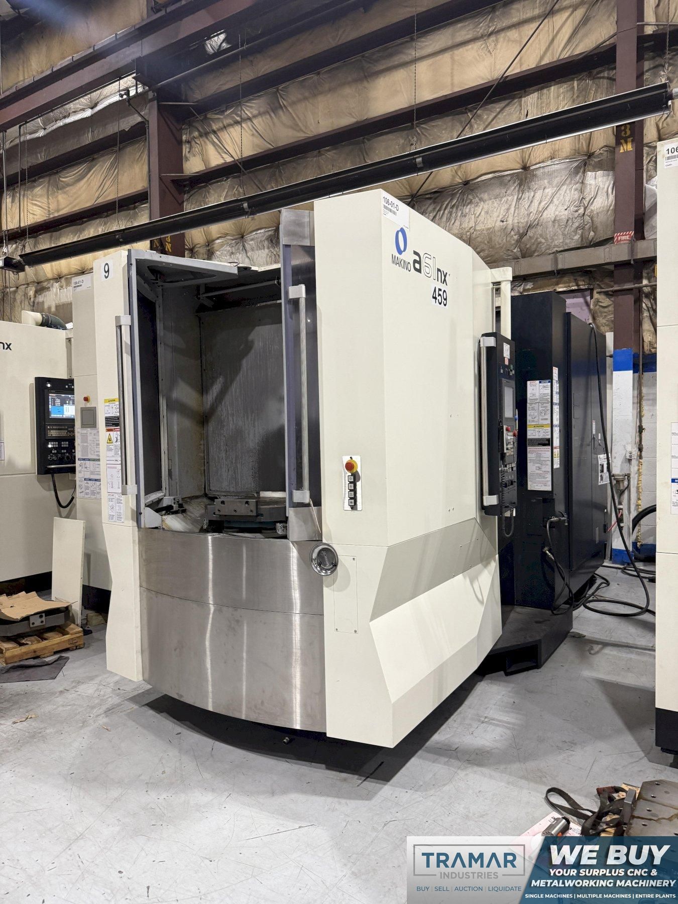 Used 2013 Makino a61nx CNC Horizontal Machining Center For Sale