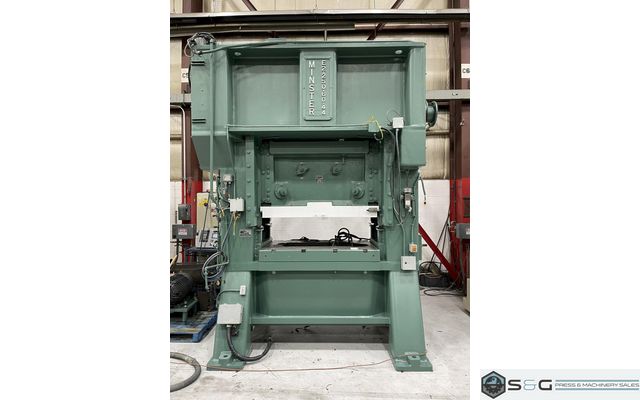 250 ton Minster E2-250-60 Hevi-stamper - Used High Speed Mechanical Metal Stamping Lamination Press For Sale