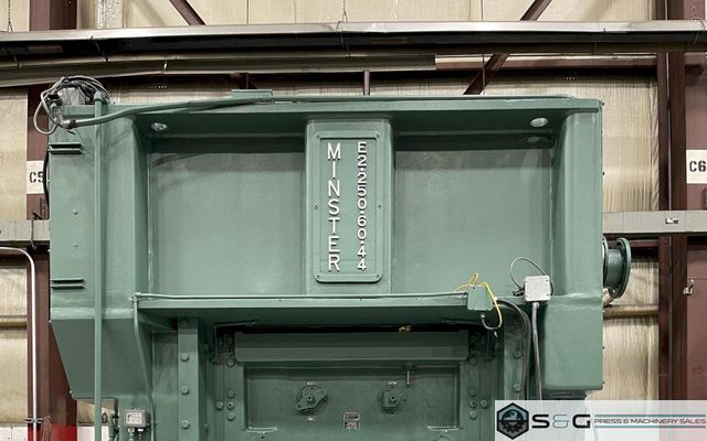 250 ton Minster E2-250-60 Hevi-stamper - Used High Speed Mechanical Metal Stamping Lamination Press For Sale