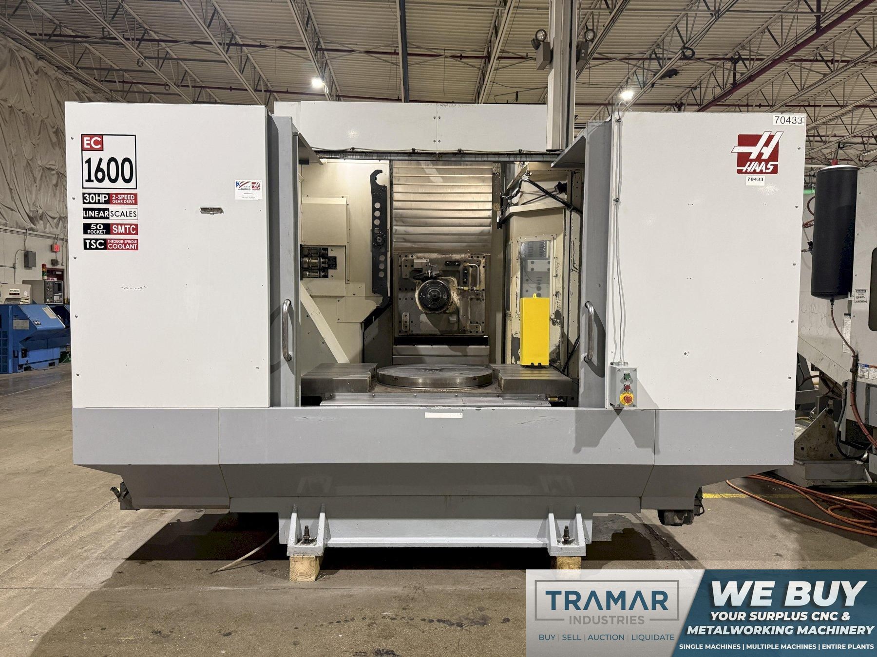 2006 Haas EC-1600-4X Used CNC Horizontal Machining Center For Sale
