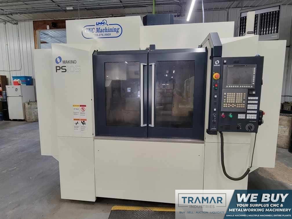 2017 Makino PS105 CNC Vertical Machining Center For Sale