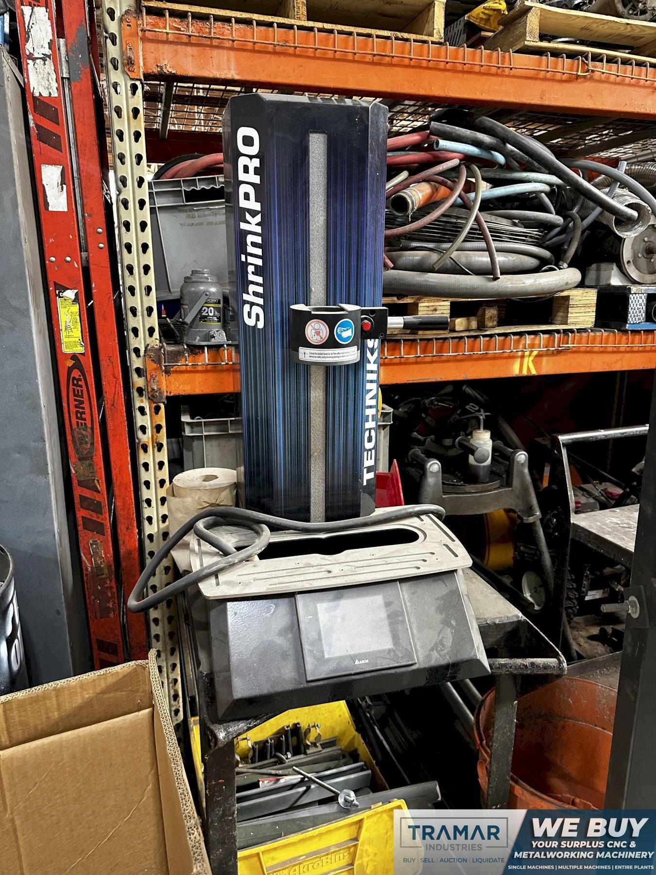 Techniks 600 ShrinkPRO Used CNC ShrinkFIT Machine For Sale