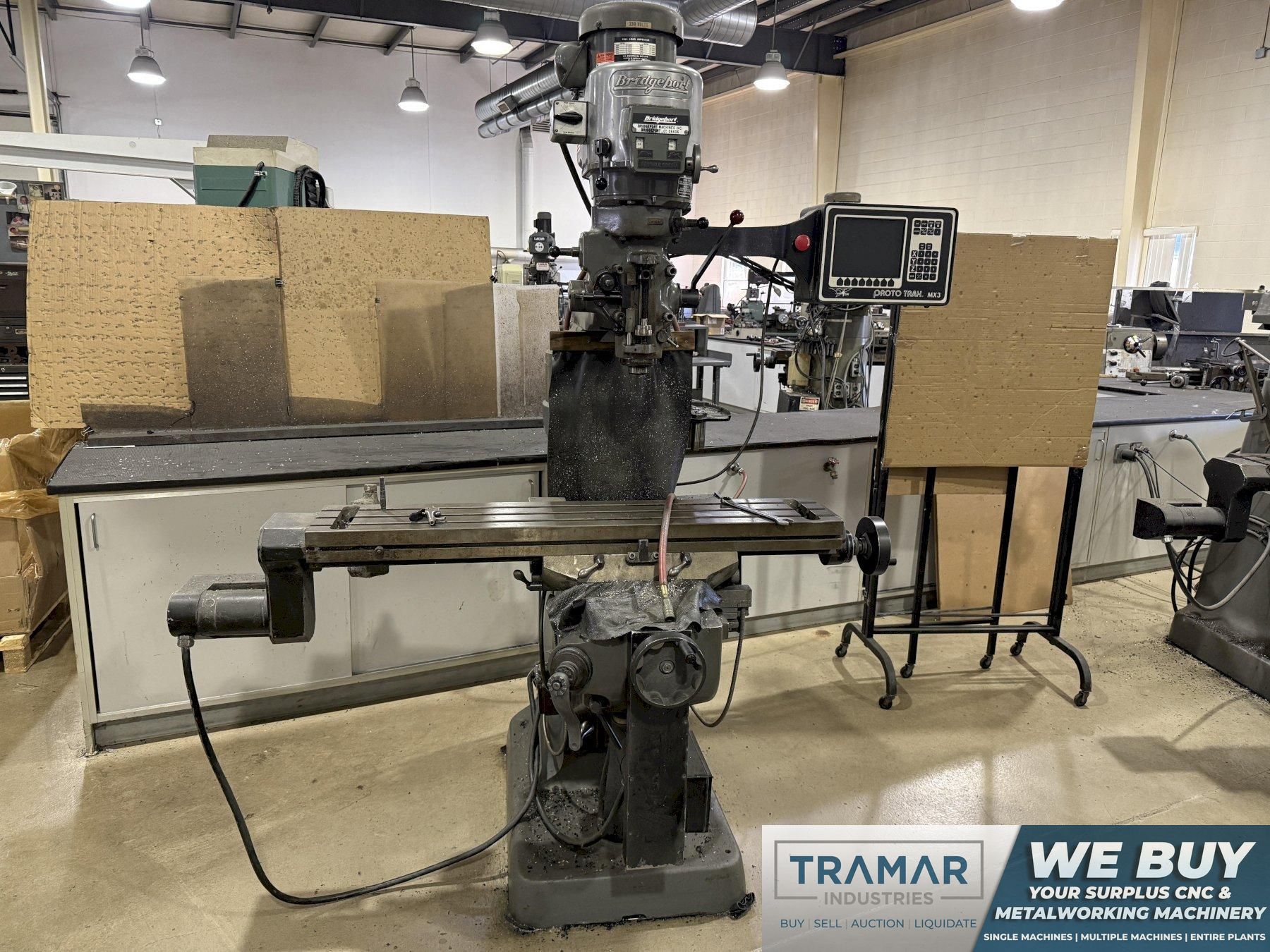 Bridgeport Series I 2-Axis CNC Vertical Knee Mill For Sale