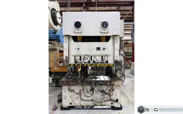 160 Ton Aida NC2-160-1 Used Double Crank Gap Mechanical Press For Sale