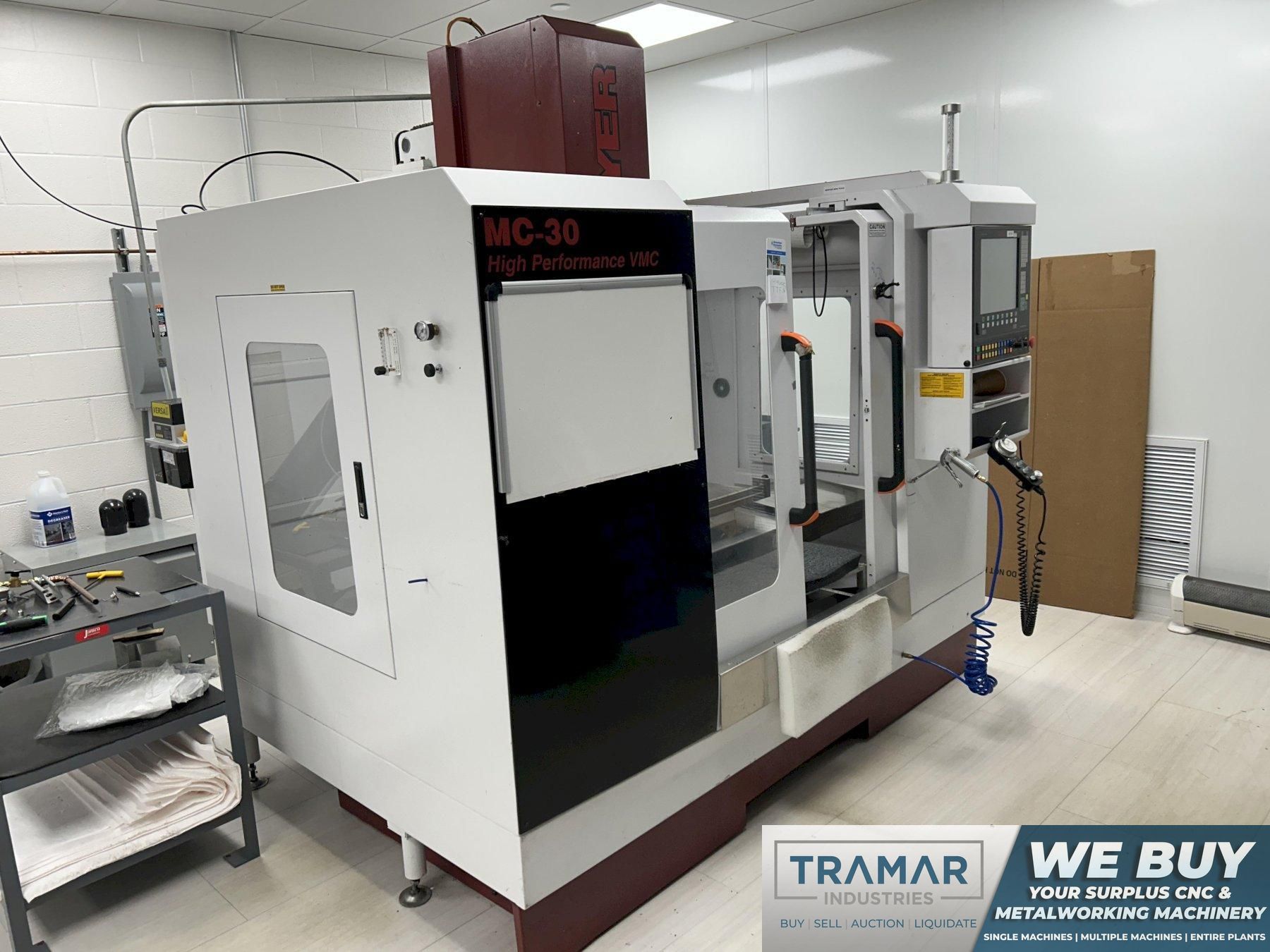 2015 Used Fryer MC-30 CNC Vertical Machining Center For Sale