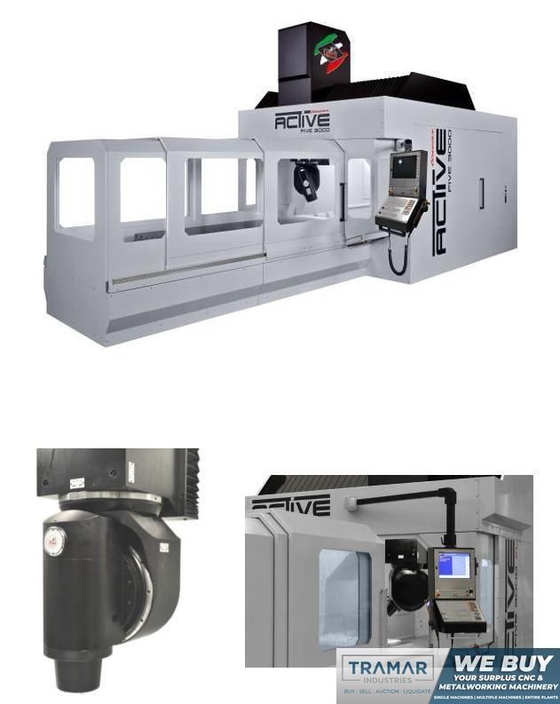 Parpas Active Five 2000 Linear High-Speed Bridge Type Milling Center (2015)