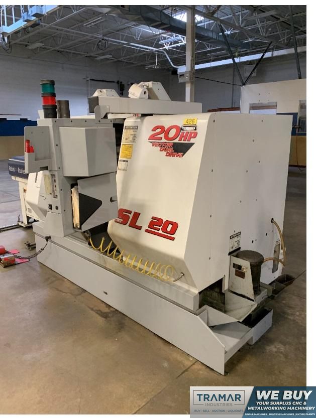 Haas SL-20T CNC Lathe, 6