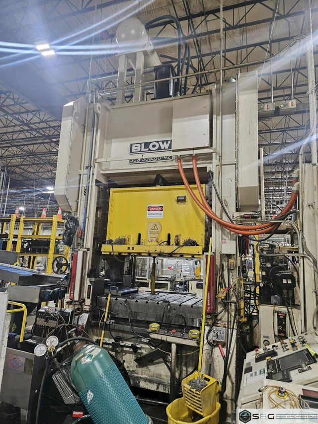 300-ton Blow SC2-300-60-42 Straight Side Mechanical Press For Sale, Year 1997