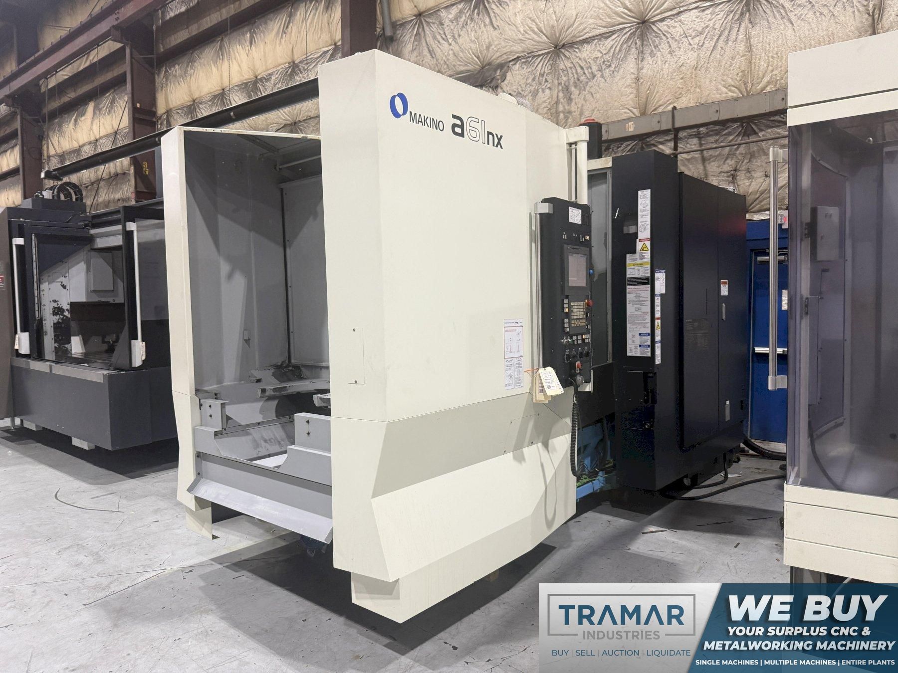 2014 Used Makino a61nx CNC Horizontal Machining Center For Sale