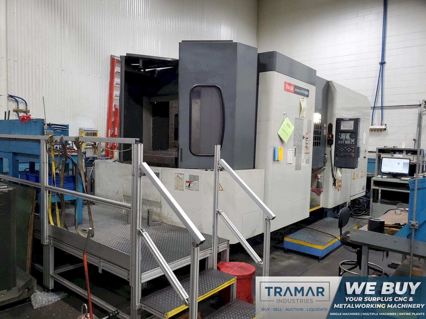 Mazak FH-6800 CNC Horizontal Machining Center For Sale 2001