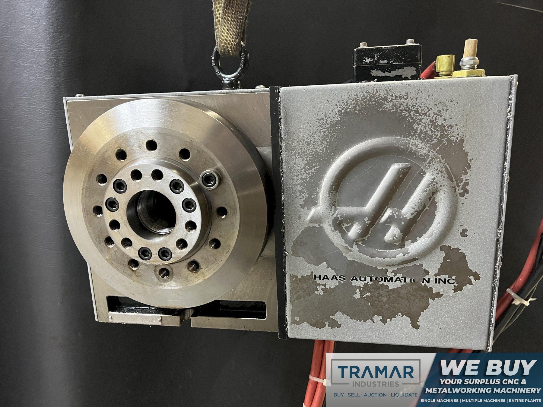 2006 Haas SHRT-210H Used CNC 4th Axis Rotary Table | A1-6 Adapter Built-in | 0.001° Indexing