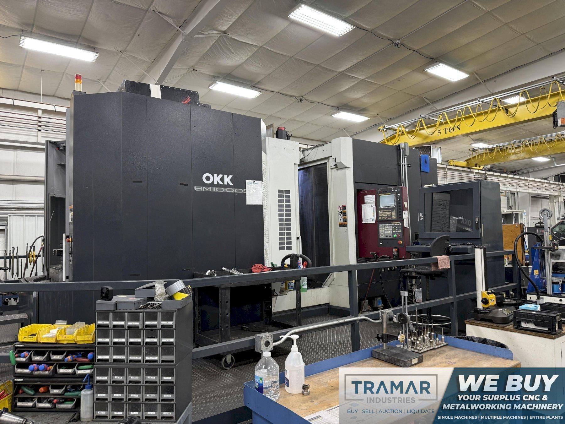 2012 OKK HM-1000S CNC Horizontal Machining Center for sale