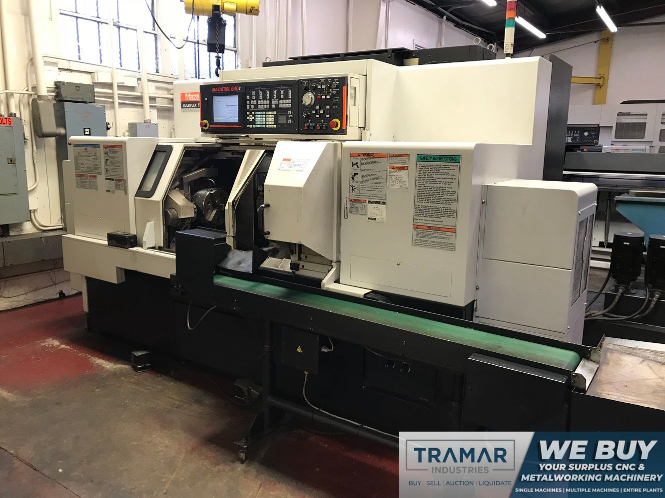MAZAK MULTIPLEX 6200Y  CNC TURNING CENTER WITH TWIN SPINDLES