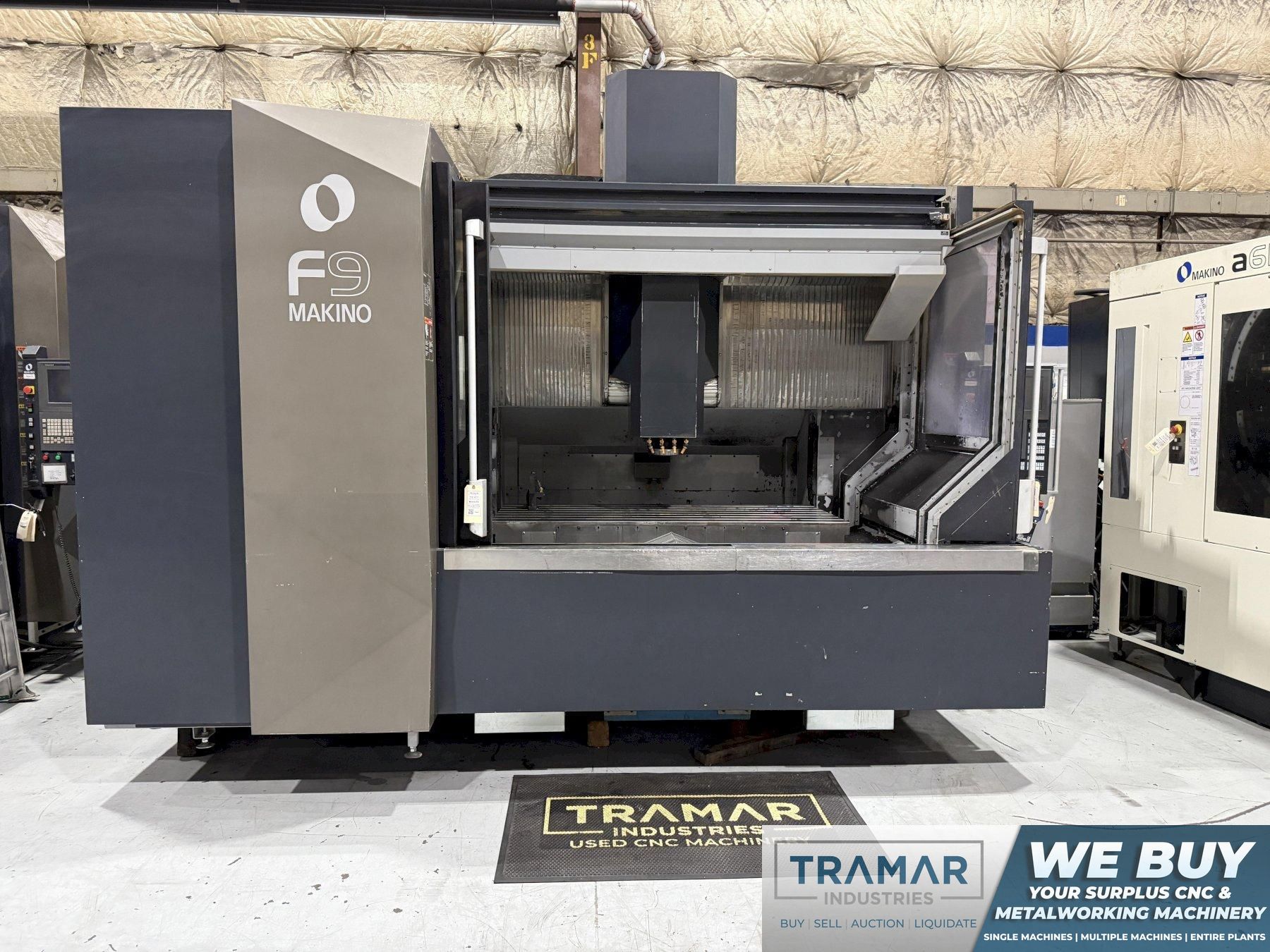 Makino F9 CNC Vertical Machining Center For Sale - 2015