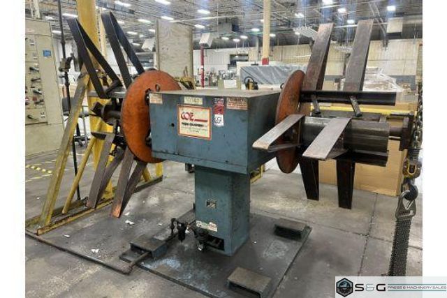 4,000 lbs x 18" Wide Coe Press Equipment Double End Coil Reel