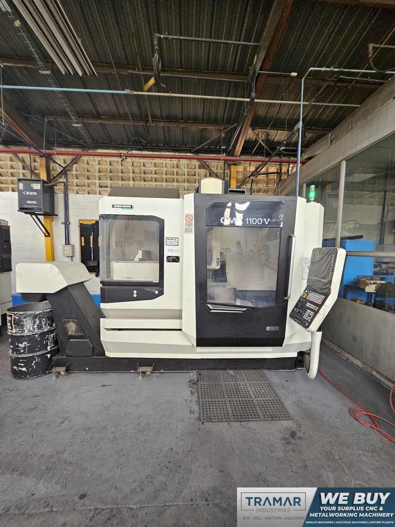 2021 DMG MORI CMX 1100V Vertical Machining Center - High Precision Capability