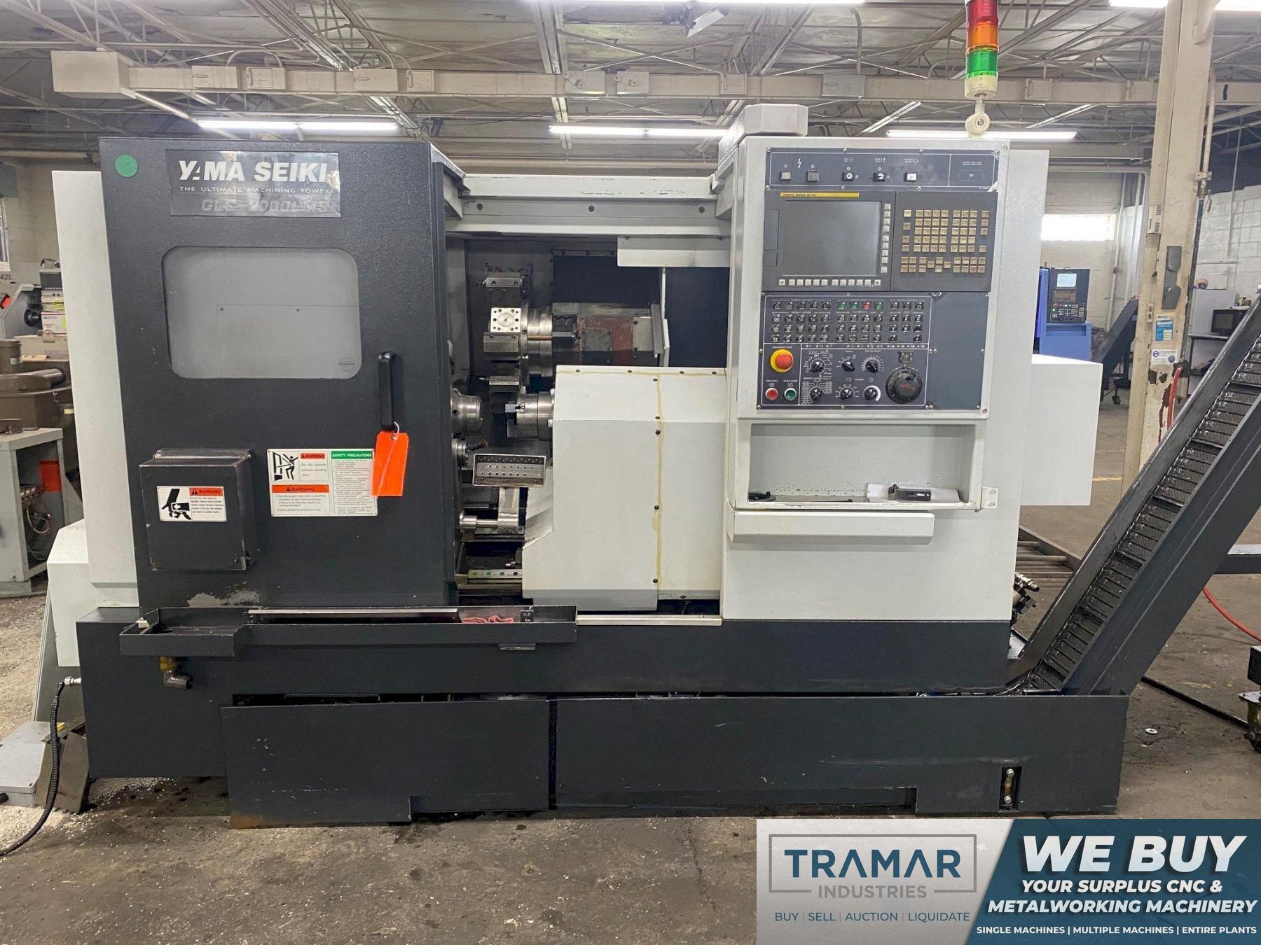 Yama Seiki GLS-2000LMS CNC Horizontal Lathe