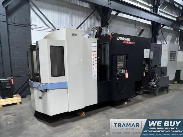 Doosan HC-400 CNC Horizontal Machining Center For Sale - 2013