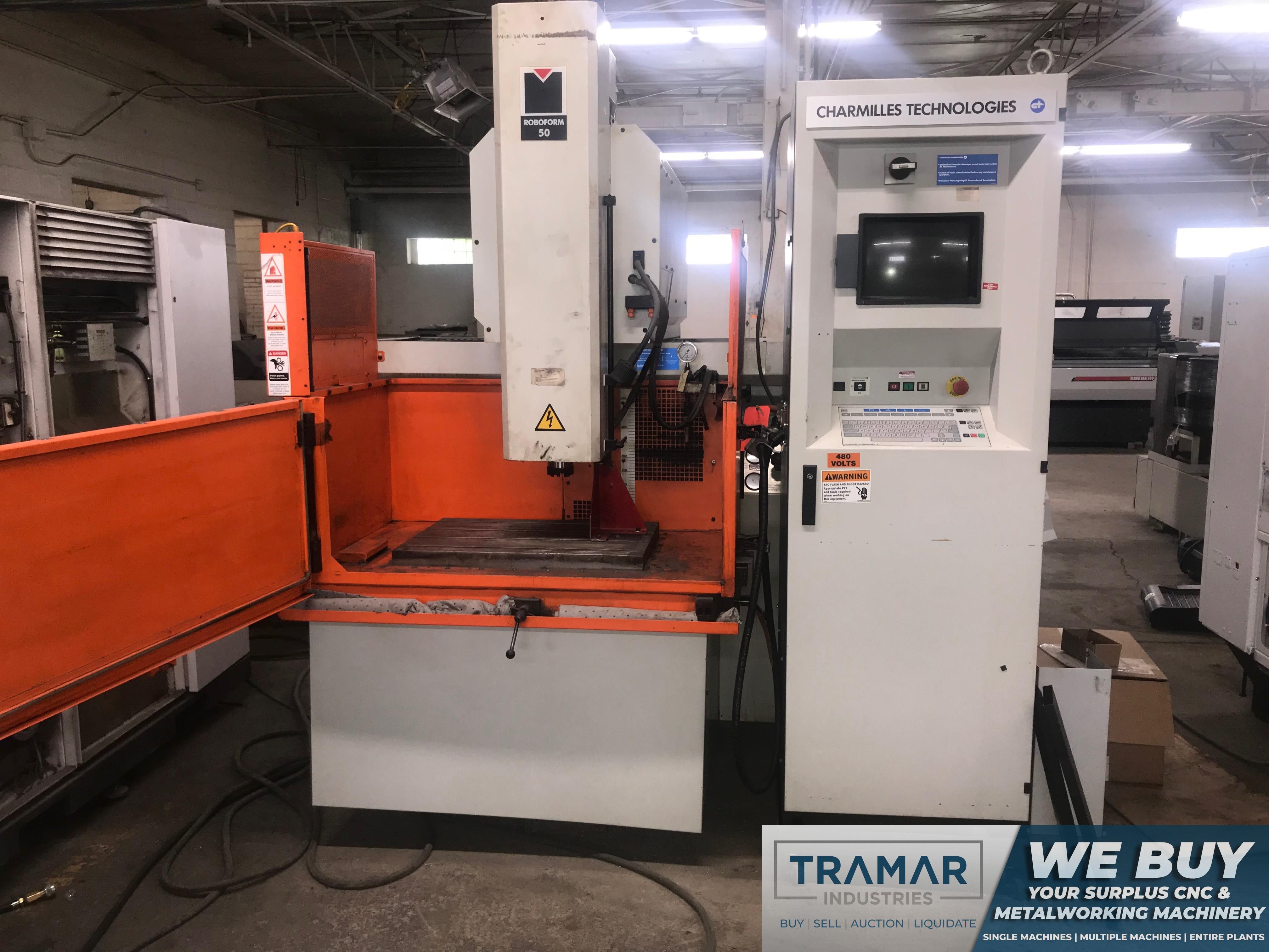 Charmilles Roboform 50 CNC Sinker EDM, 64 Amp, 14