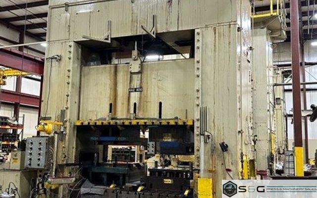 400-ton Bliss SE2-400-96-60 Straight Side Metal Stamping Press For Sale