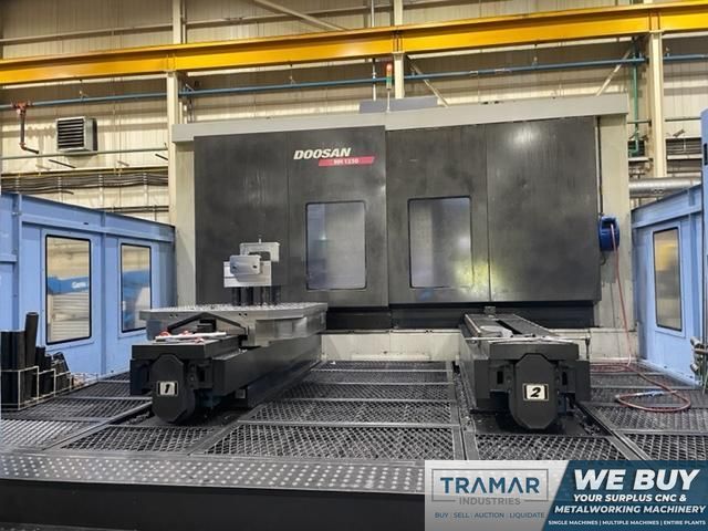 Doosan HM-1250 CNC Horizontal Machining Center For Sale - 2014