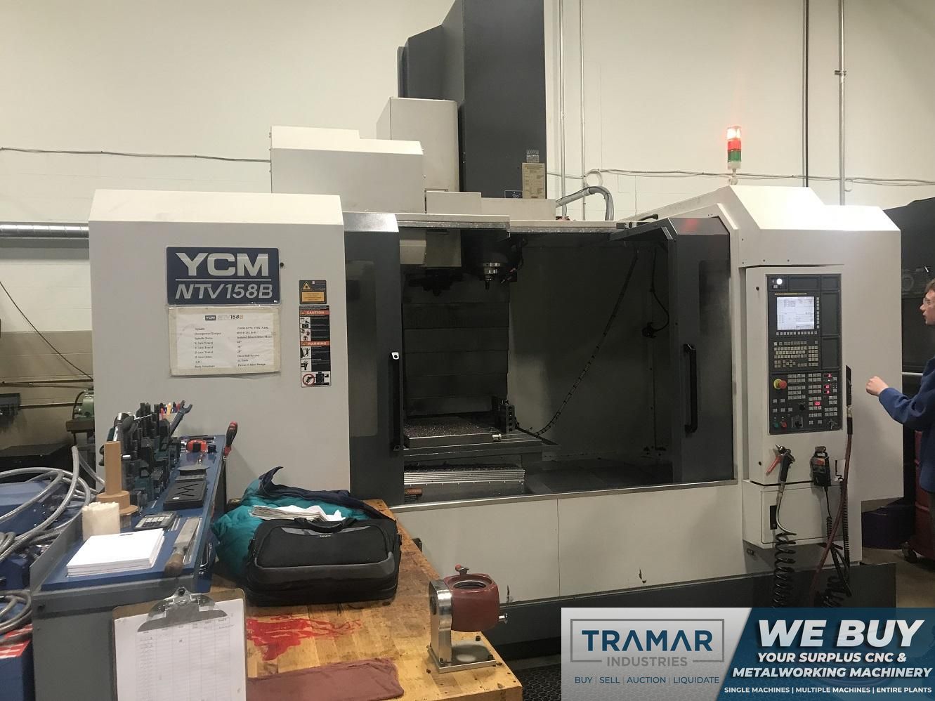 YCM NTV158B CNC Vertical Machining Center, Fanuc 31iM, 59