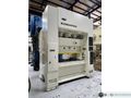 200-ton Komatsu Model E2M200 Straight Side Metal Stamping Press For Sale, Year 1988