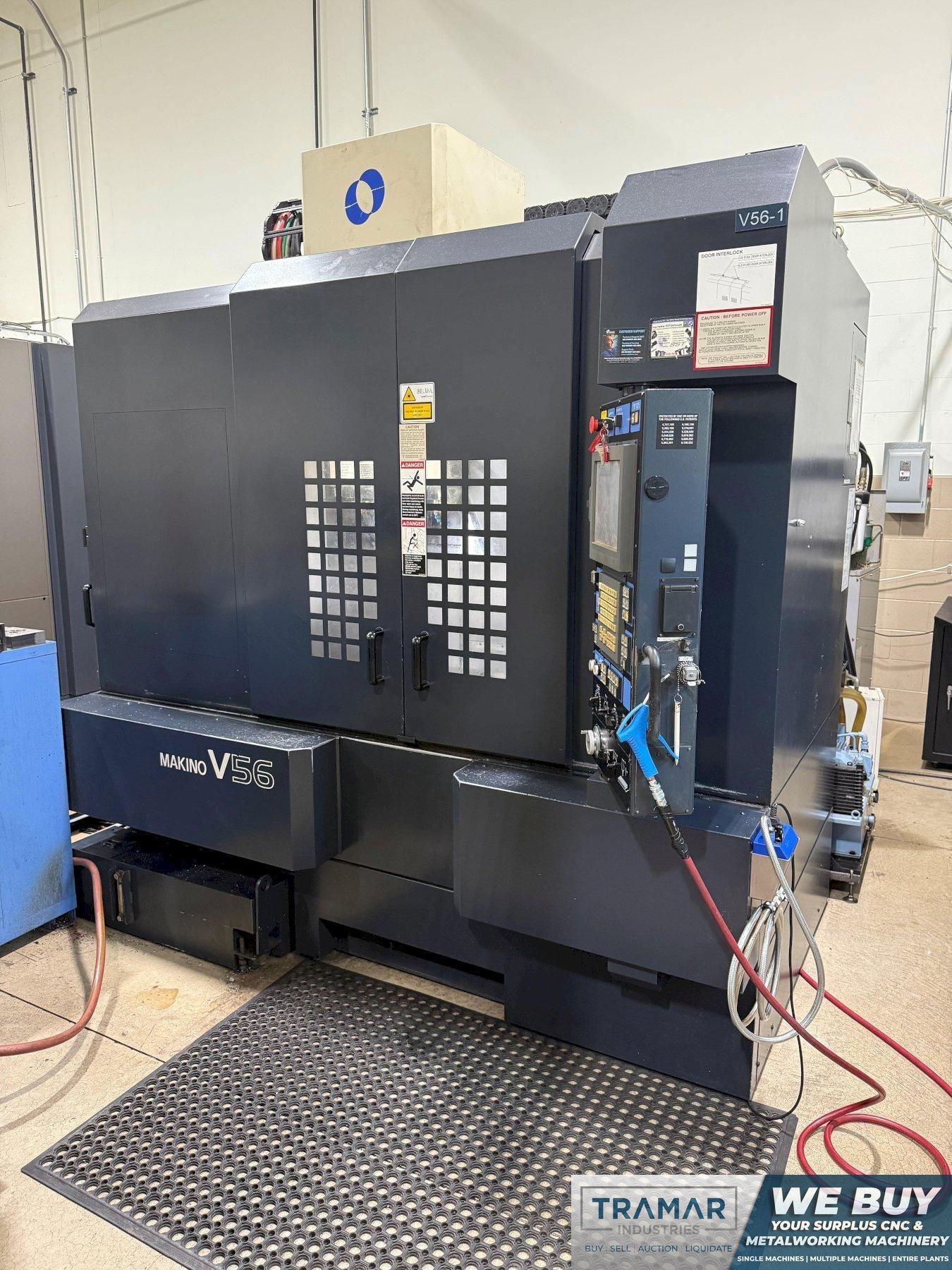 Used 2006 MAKINO V56 CNC Vertical Machining Center For Sale