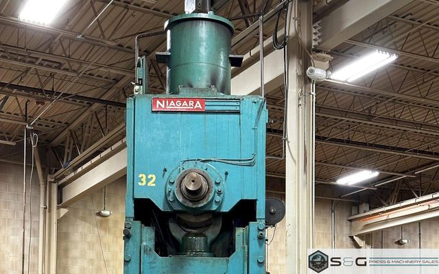 250-ton Niagara E-250 Single Point Gap Press For Sale, Rebuild in Process 2025