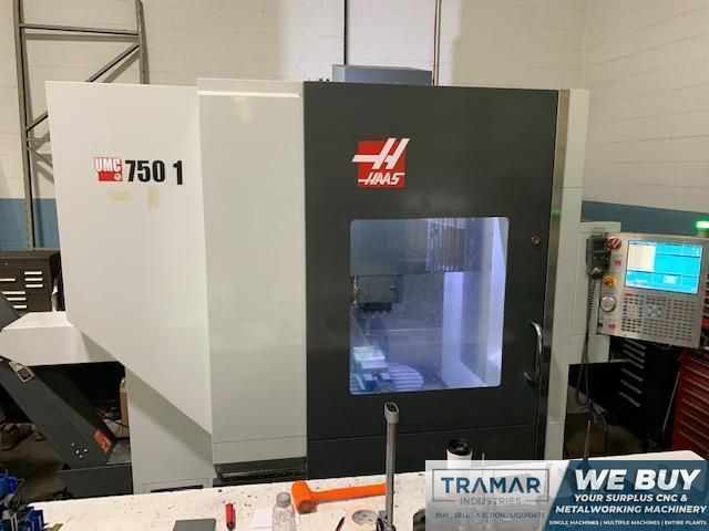 Haas UMC-750 CNC 5-Axis Vertical Machining Center For Sale 2014