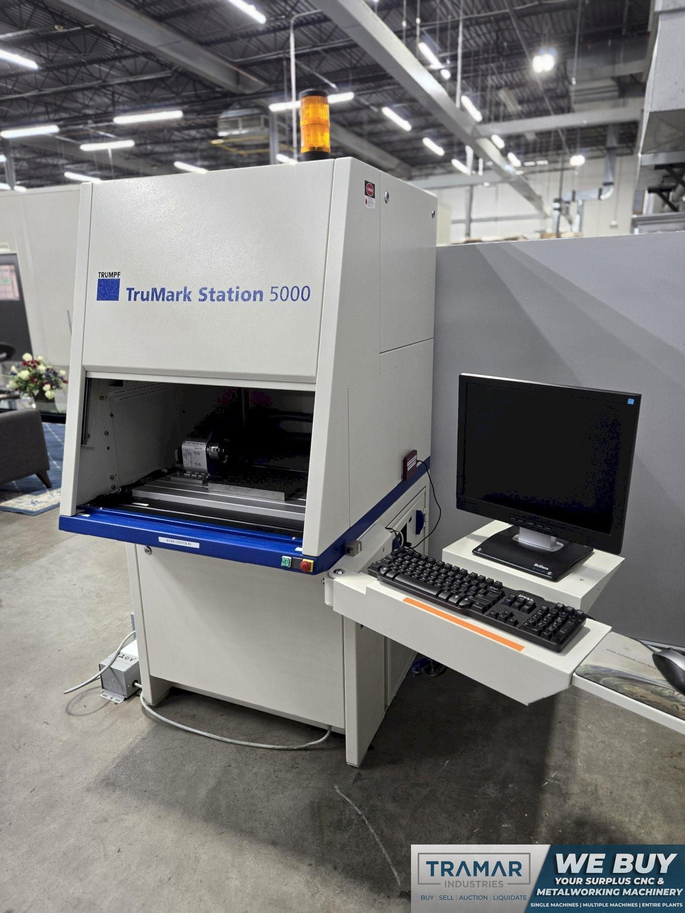 2008 Trumpf TruMark Station 5000 Rotary Laser Marker For Sale