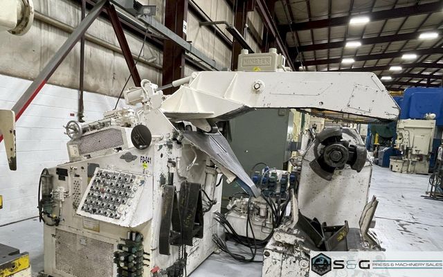 20,000 lbs. x 36" Littell Coil Reel with Car and Powered Straightener, Good Running!