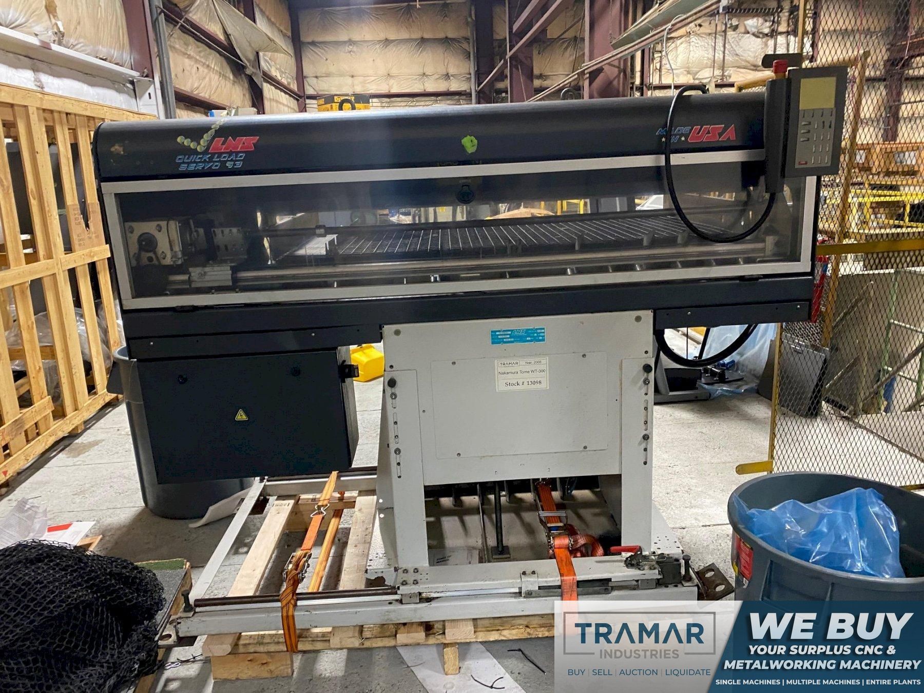 LNS Quick Load Servo S3 Bar Feeder