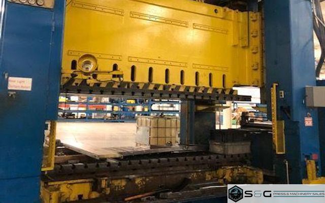 500 ton Aida NST-500 Used Straight Side Mechanical Metal Stamping Press