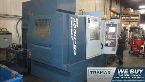 MATSUURA ES-800V PC CNC VERTICAL MACHINING CENTER  w/Coolant Thru Spindle & 12,000 RPM Spindle