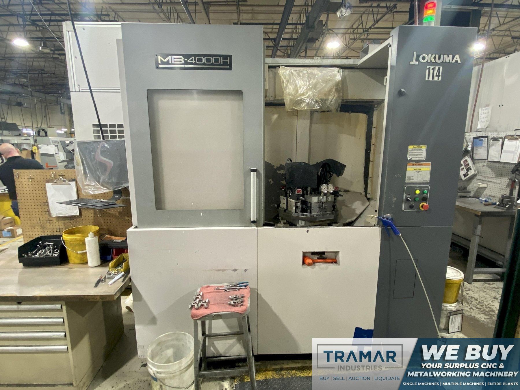 OKUMA MB4000H CNC Horizontal Machining Center