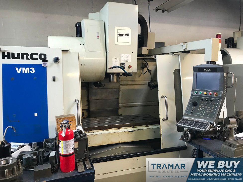HURCO VM-3 CNC VERTICAL MACHINING CENTER, Winmax Control, 50