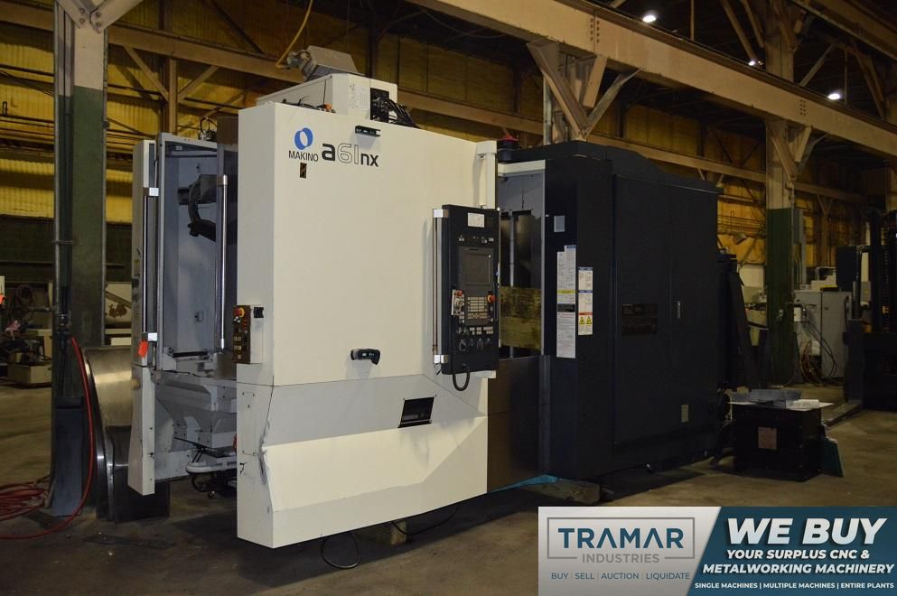 Makino A-61NX CNC Horizontal Machining Center, Pro 5 Control, 29