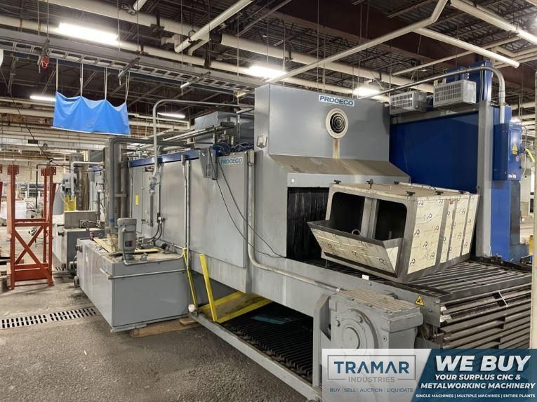 Proseco HB-H-54x24-g-4W-2R-BO-H Conveyor Parts Washer