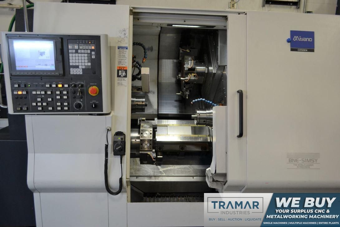 Miyano BNE-51MSY CNC Horizontal Lathe