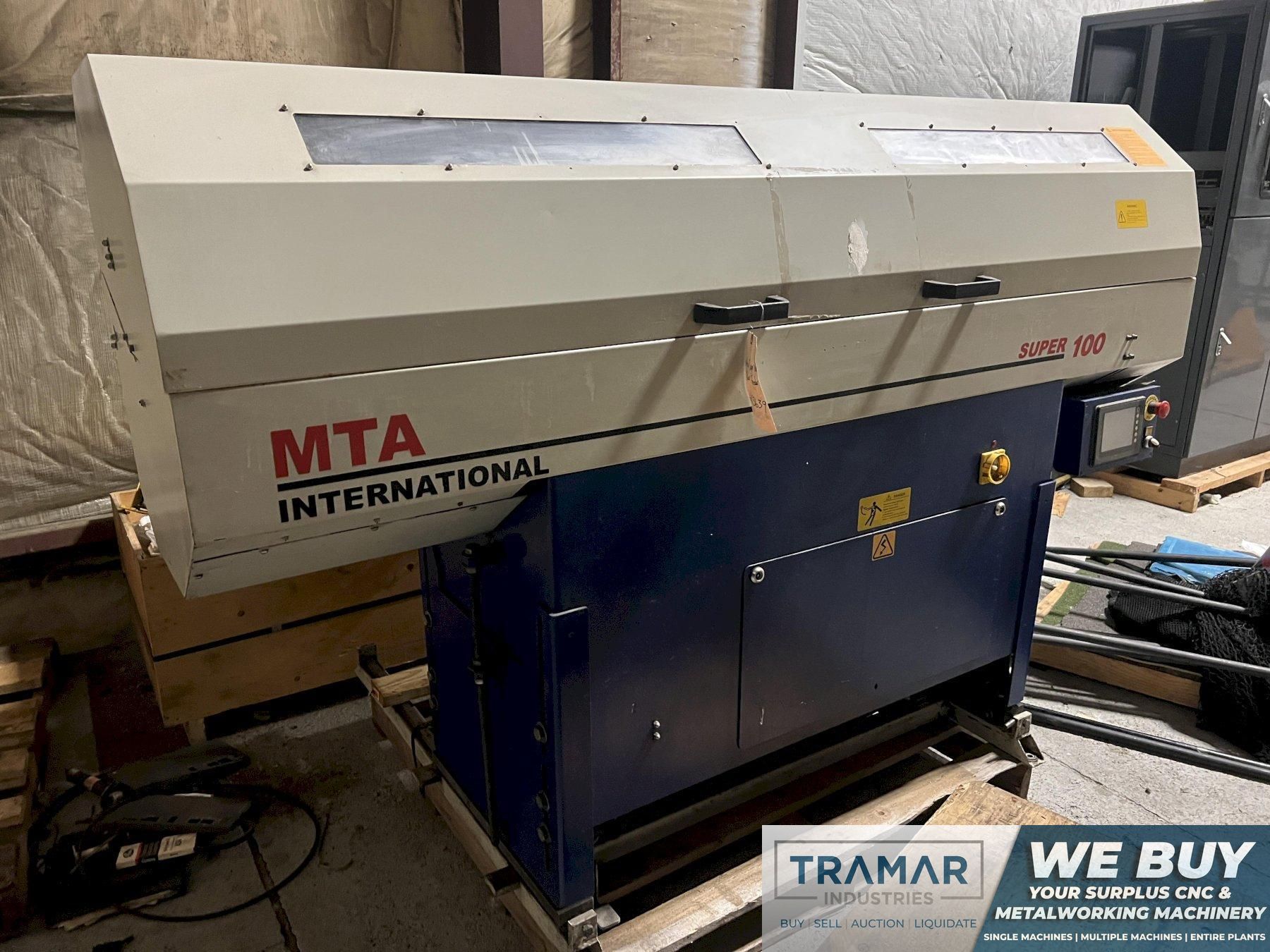MTA International Super 100 Bar Feeder For Sale - 2006