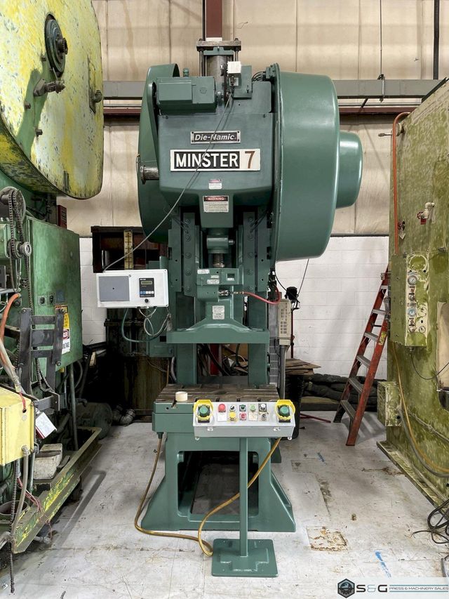 75 ton Minster Press Model #7D-SS - Used OBS Geared Press For Sale, REBUILT 2023!