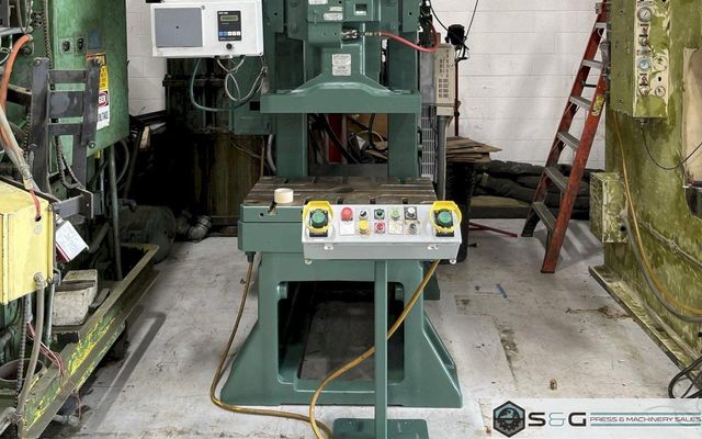 75 ton Minster Press Model #7D-SS - Used OBS Geared Press For Sale, REBUILT 2023!