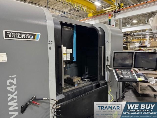 Used 2018 Hurco VMX42i CNC Vertical Machining Center For Sale