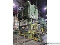 600-ton Minster Hevi-stamper Press Model E2-600-96-42 Straight Side Mechanical Stamping Press For Sale, Under Power!